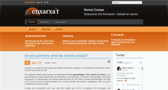 Desktop Screenshot of enxarxat.cat